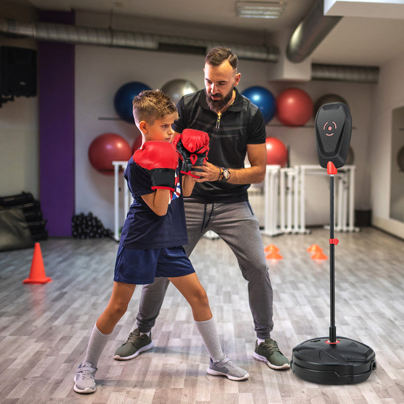 Boxing Set with Punching Bag and Boxing Gloves for 5+ Years Olds