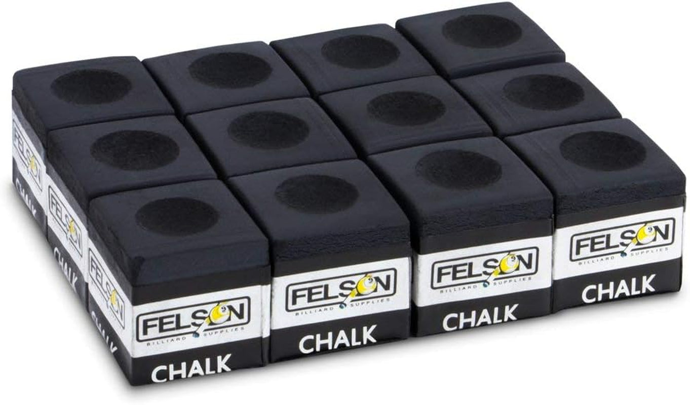 Felson Pool Chalk Cubes & Storage Box