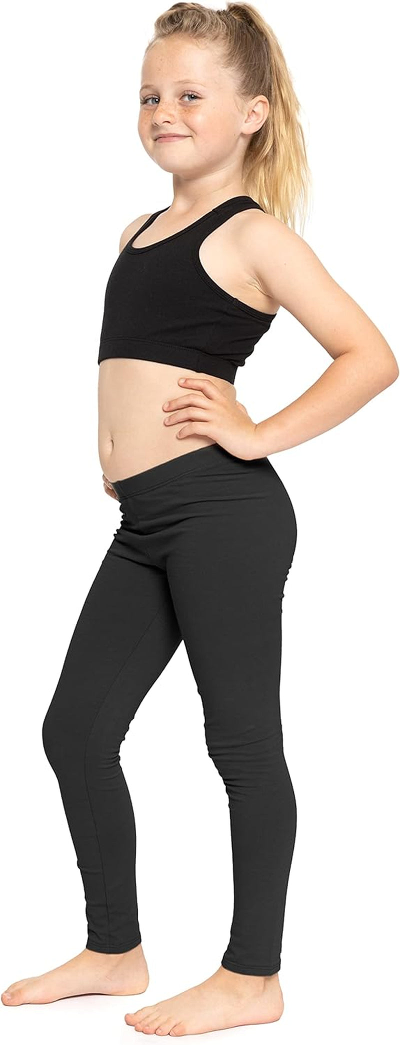 Leggings for Girls 2-16 Black