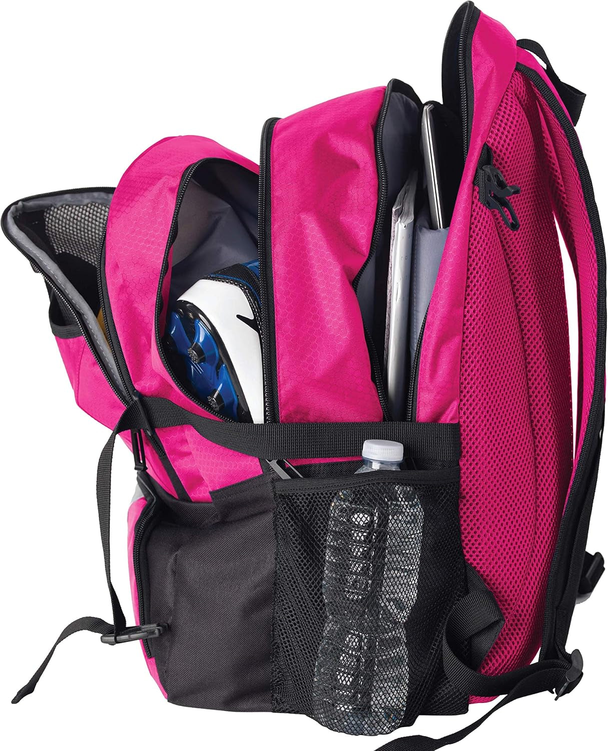 Backpack With Separate Boot and Ball Holder