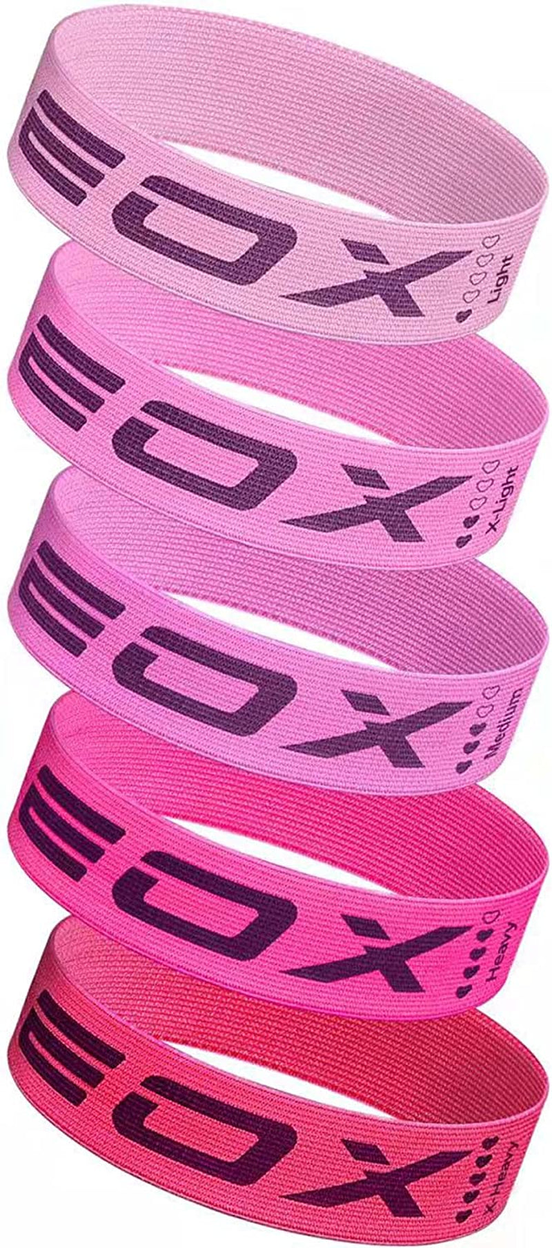 Resistance Training Bands - 5 levels