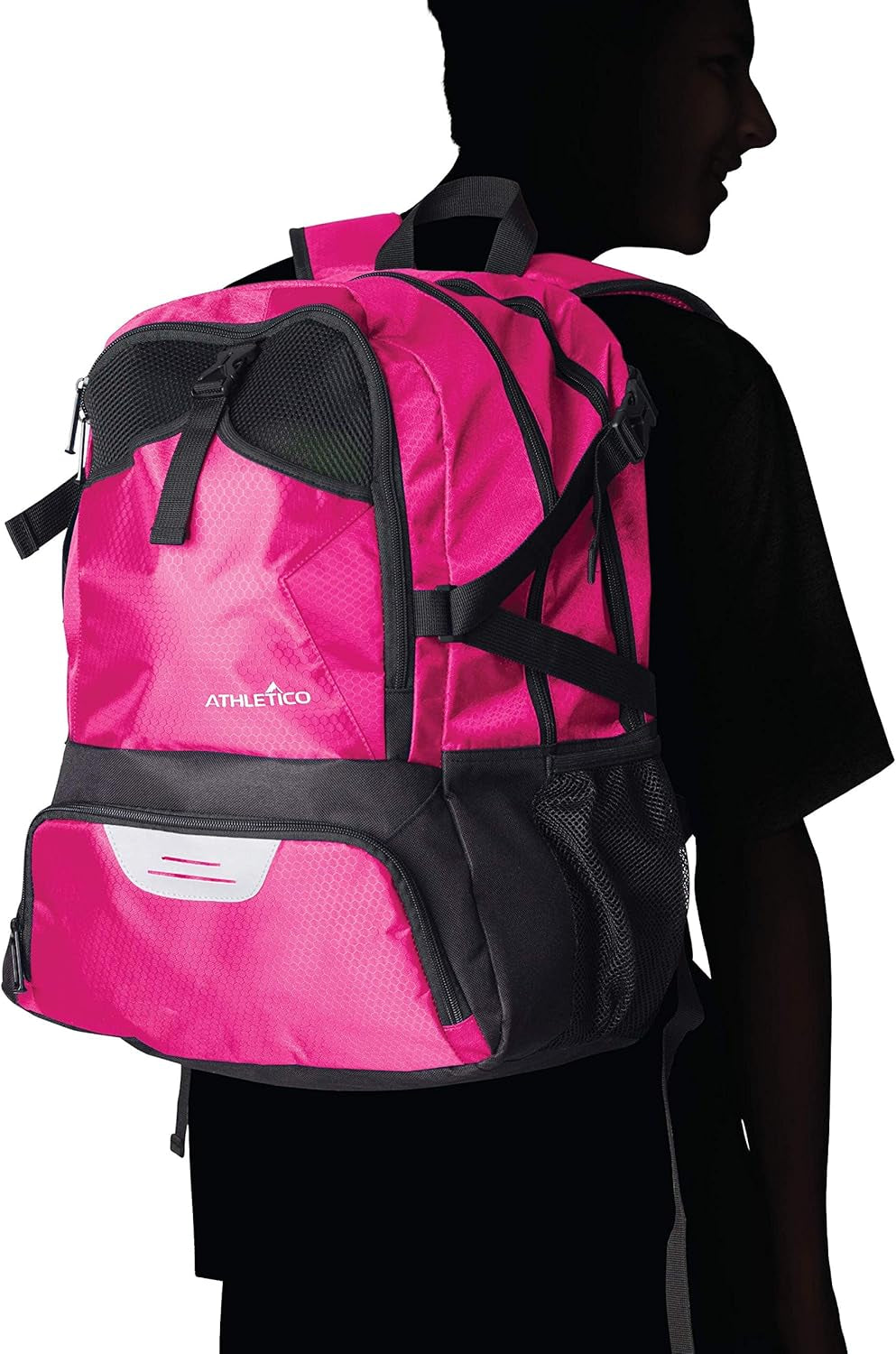 Backpack With Separate Boot and Ball Holder