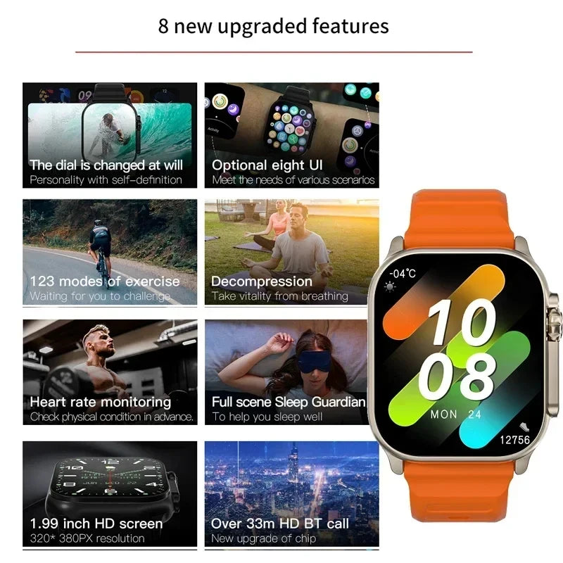 Smart Watch 2 Inch HD Screen 