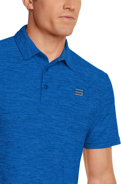 Golf Shirts for Men - Dry Fit Short-Sleeve Polo