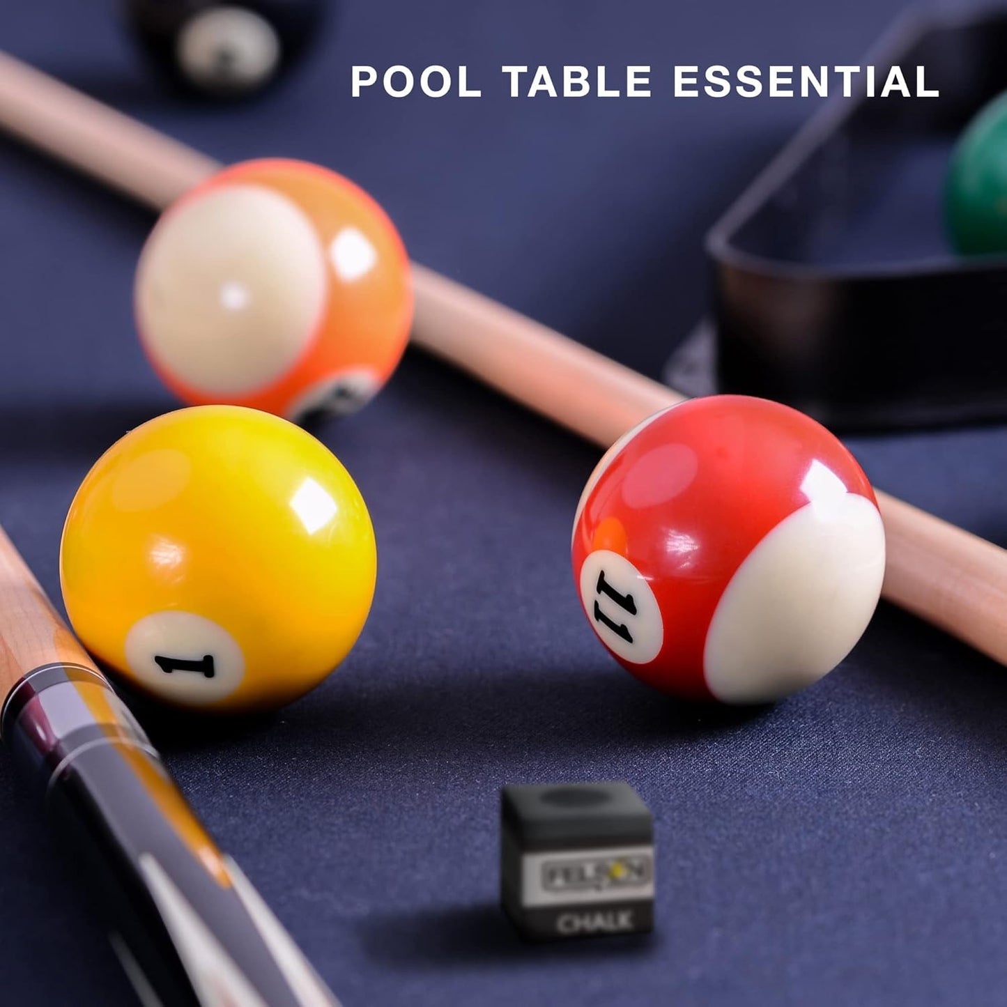 Felson Pool Chalk Cubes & Storage Box